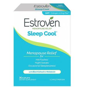 lot 7537 image: Estroven Sleep Cool for Menopause Relief Caplets  30 Count, BEST BY 0426