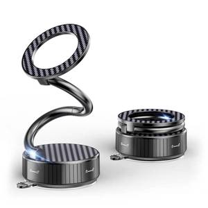 lot 7538 image: MagSafe Magnetic Phone Holder for Car, 2-in-1 Car Mount 360° Rotating Vacuum Suction Dashboard &amp Windshield Phone Holder, Strong N55 Mega Magnet Mount for iPhone 171615141312 &amp All Smartphones&nbsp