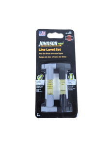 lot 7568 image: Johnson LevelJohnson 595 3  Structo-Cast Line Level Set  Plastic