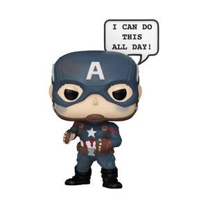 lot 13031 image: Funko Pop Captain America 1480 WonderCon Exclusive