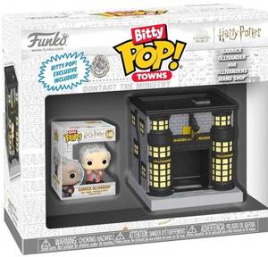 lot 13066 image: Funko Pop Bitty Town Harry Potter - Garrick Ollivander and Ollivanders Wand Shop - Collectable Vinyl Figure - Gift Idea - Official Merchandise - Toys for Kids &amp Adults - Fantasy Fans 2 Pack&nbsp