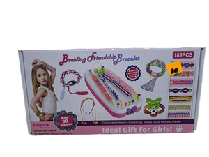lot 13075 image: Braiding Friendship Bracelet Ideal Gif for Girls 189 Piece Set&nbsp