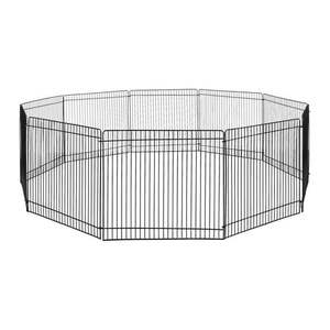 lot 15696 image: Vibrant Life Small Animal Steel Wire Playpen  Black  9 in H