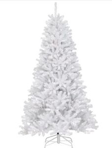 lot 16932 image: 7.5 Ft. North Valley White Spruce Artificial Christmas Tree  - Retail $240