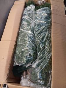 lot 6475 image: Nearly Natural 4 UV Resistant Artificial Cedar Plant with Integrated Ground Stake (IndoorOutdoor) - Set of 2 - Retail $118