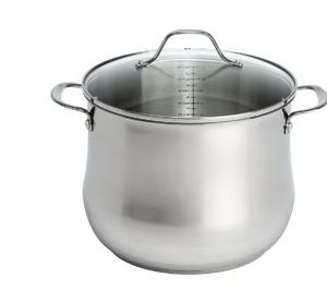 lot 6484 image: The Pioneer Woman Timeless 12-Quart Stainless Steel Stock Pot