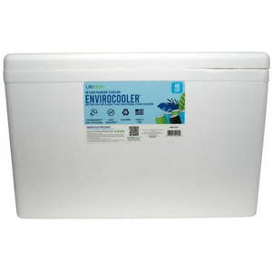 lot 6501 image: Pack of 2 ,Lifoam 48 Can Huskee Envirocooler Foam 45 Qt Cooler White