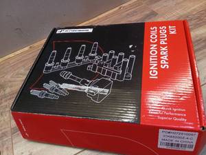 lot 6550 image: IGNITION COILS GNIT SPARK PLUGS KIT - Retail $60