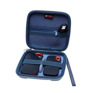 lot 7624 image: XANAD Hard Drive Case for Sandisk or Samsung SSD, Fit Sandisk Pro or Samsung T7 ShieldT7 Touch 250GB-4TB External Solid State Drives - Blue