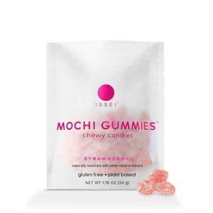 lot 7637 image: Issei Strawberry Mochi Gummies - 1.76oz (BEST BY MAY 29, 2026)