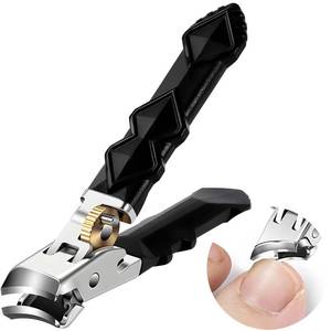 lot 7671 image: Stainless Steel Nail Clippers with 180° Wide-Mouth Bites