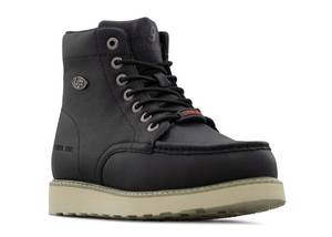 lot 13125 image: Lugz Work Mens Monterey Wide Steel Toe Moc Toe Chukka Work Boots Size 10 Wide -