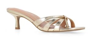 lot 13144 image: Time and Tru Womens Kitten Heel Mule Sandals Womens Size 11