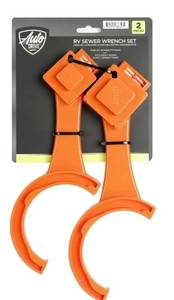lot 13145 image: Auto Drive RV 7-in-1 Sewer Wrench Set, Durable, Fits Most, Set -
