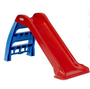 lot 15755 image: Little Tikes First Slide - Red and Blue Kids Slide