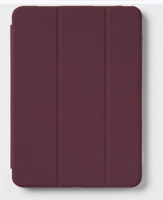 lot 16799 image: iPad Pro 11-inch (2024, 5th Generation) Puffy Case - HeydayDark Cherry Flexible Stand