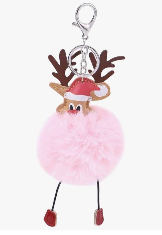 lot 23651 image: christmas elk keychain