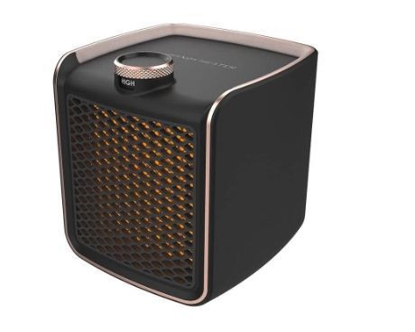 lot 16809 image: PARTS ONLY-4944 BTU Fan Heater Electric Personal Space Heater Furnace with 2-Adjustable Settings - Retail $35