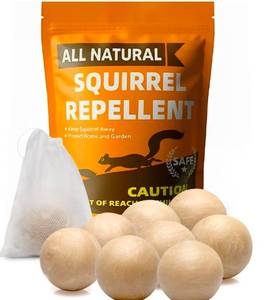 lot 7682 image: Squirrel Repellent Outdoor, Squirrel Deterrent for Garden