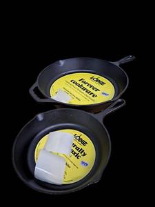 lot 13190 image: Lodge 12in and 8in  Seasoned Cast Iron Skillet 2 pack