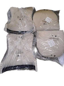 lot 13198 image: 2 Pack Beige Dining Chairs SKU W114381116