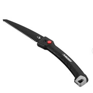 lot 15777 image: Husky 10-inch Carbon Steel Folding Pruning Saw