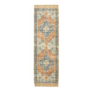 lot 15787 image: Better Homes & Gardens Persian Fringe Indoor Area Rug  Orange  24 x84