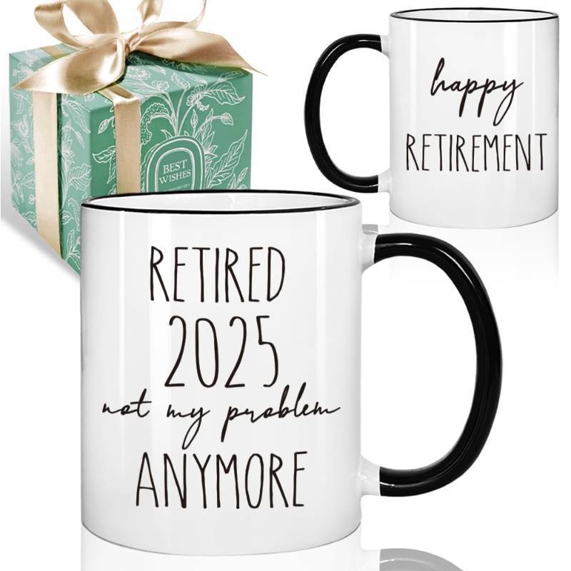 lot 10253 image: Novelty Retirement Mug 11oz