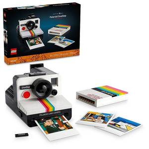 lot 6609 image: LEGO Ideas Polaroid OneStep SX-70 Camera Building Set - Collectible Display Model of Polaroid Camera 21345 - Retail $76