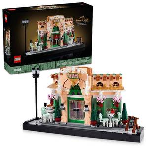 LEGO Icons French Cafe Paris Building Kit - DIY Set for Adults - Collectible Bedroom and Home Decor - 10362 - Retail: $80