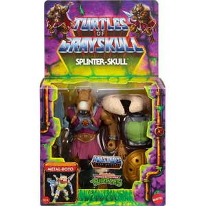 lot 6615 image: Masters of the Universe Turtles of Grayskull Splinter Skull Action Figure
