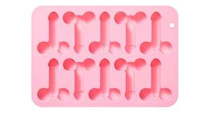 lot 7213 image: Creative Ice Cube Tray, Silicone Cake Mold (2Pcs)