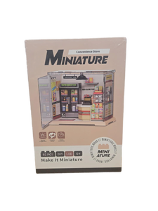 lot 7221 image: DIY Miniature Convenience Store Model Kit