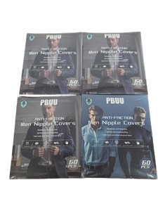 lot 7775 image: PBUU Anti-Friction Nipple Covers for Men - 240 Pieces