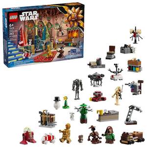 lot 15813 image: LEGO Star Wars Advent Calendar 2025 Kids Toy 75418 - Retail  $50