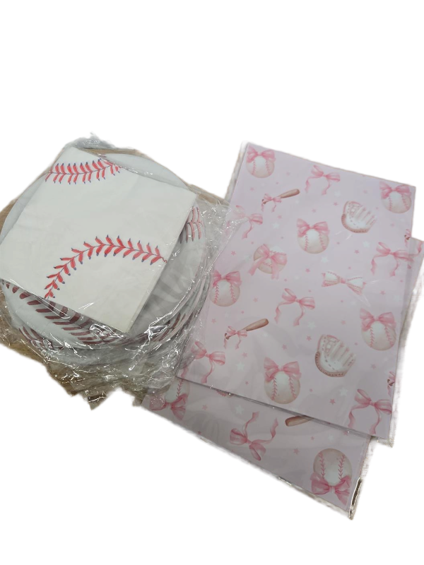lot 10070 image: Baseball Theme Party Supply Bundle