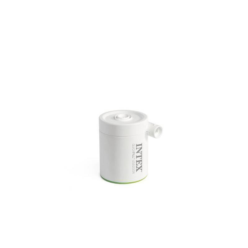 lot 10384 image: Intex Quick Fill Cylinder Mini Rechargeable Air Pump - Retail $50