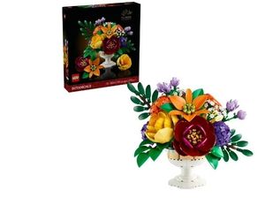lot 1547 image: LEGO Botanicals Flower Arrangement Artificial Flowers Building Set 10345 - Retail $86
