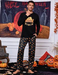lot 7803 image: Halloween Pajamas Sleepwear -Mens XXL
