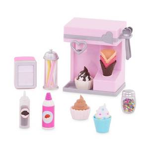 lot 15866 image: Our Generation Sundae Fun Day Ice Cream Machine Accessory Set for 18 Dolls