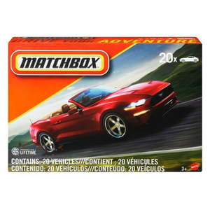lot 15887 image: Matchbox Set of 20 Toy Cars and Trucks and Buses  164 Scale Toy Vehicles  Styles May Vary - Retail $74