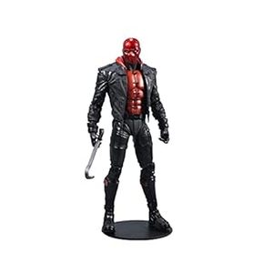 lot 15896 image: DC Multiverse 7 Action Figure - Batman Three Jokers - Red Hood  Children Ages 12