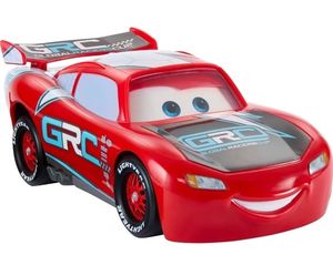 lot 16998 image: Disney and Pixar Cars Global Racers Cup Drift and Race Lightning McQueen Toy Vehicle with 2 Modes
