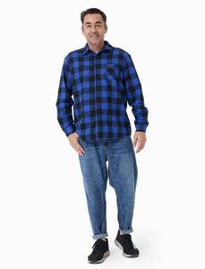 lot 7826 image: Plaid Button Down Mens Size L
