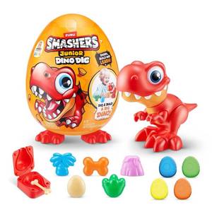lot 6735 image: Smashers T-Rex Baby Junior Dino Dig Large Figure