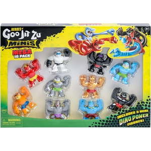 lot 6740 image: Heroes of Goo Jit Zu Minis Minis Mega 10 Pack.Stretch Squish Battle with 10 Mini in One Pack