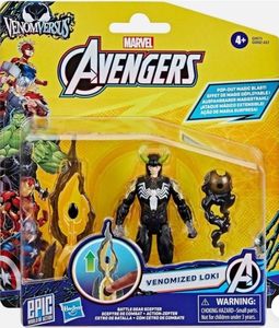lot 6751 image: Marvel VenomVersus Venomized Loki Action Figure