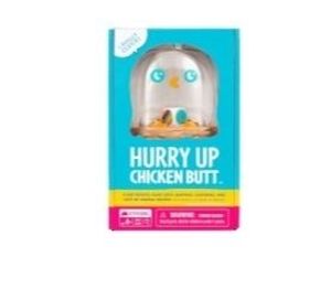 lot 6769 image: Exploding Kittens Hurry up Chicken Butt a Hot-Potato Game with Jumping Laughing and Lots of Animal Noises (and Secretly...a Little Bit of Exercise)