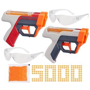 lot 6791 image: NERF Pro Gelfire Dual Wield Blasters - 2pk