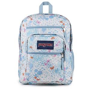lot 6822 image: JanSport Big Student 17 Backpack - Fluttering Fields High School Bookbag - Retail $55